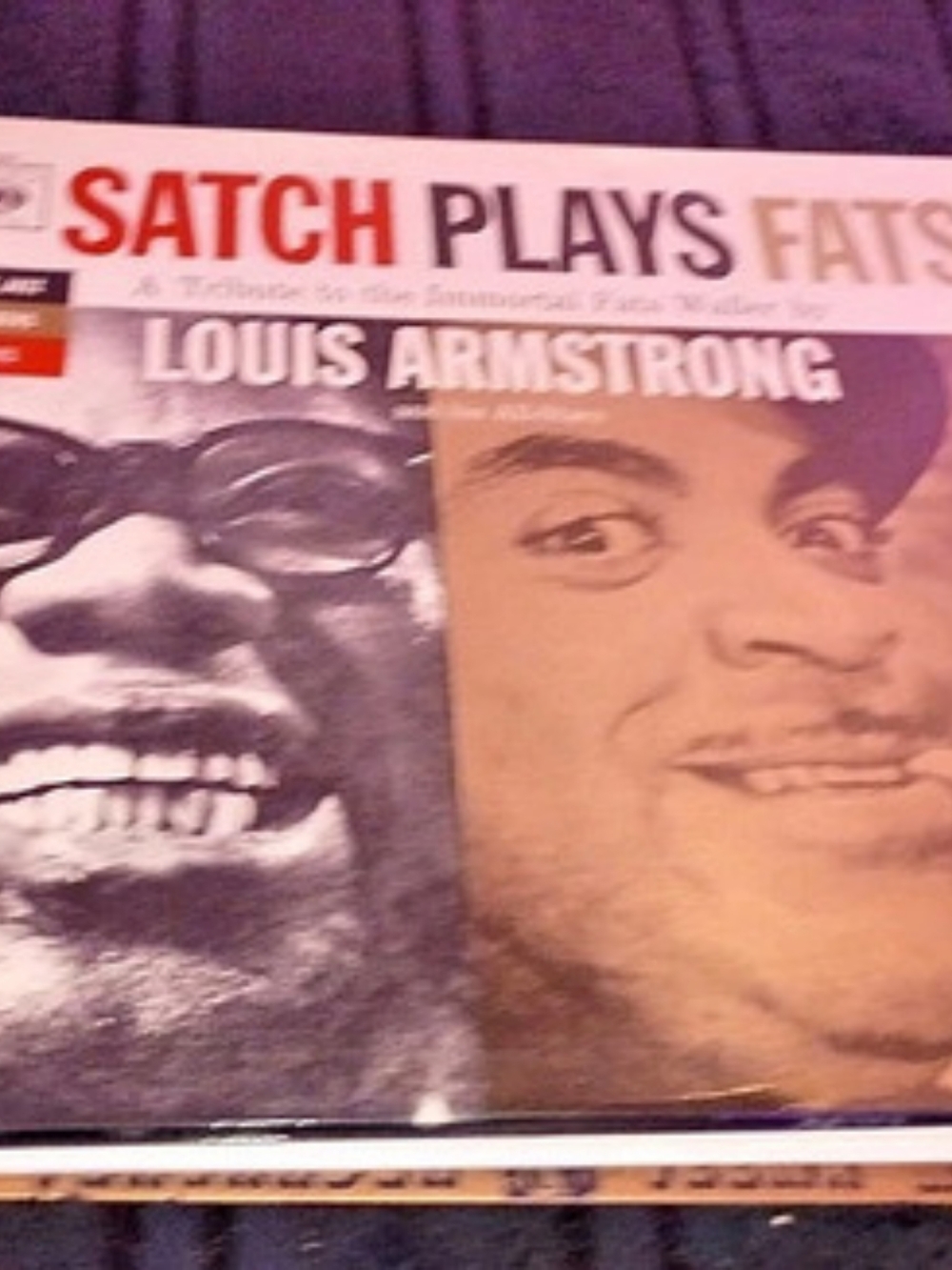 Saturn Records Satch Plays Fats Vinyl Record Album